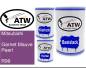 Preview: Mitsubishi, Garnet Mauve Pearl, R99: 500ml Lackdose + 500ml Klarlack + 250ml Härter - Set, von ATW Autoteile West.